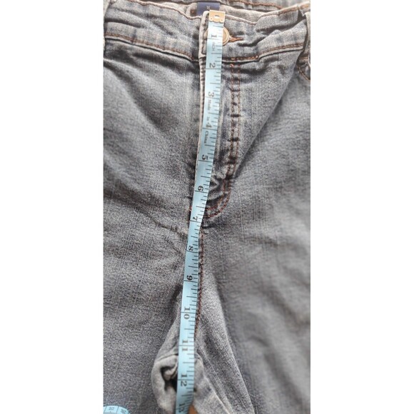 BandolinoBlu Bootcut Jeans Sz 16 Stella Embellished Back Flap Pockets Women's - Picture 10 of 13